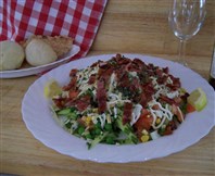 Skomakarsallad med parmesanost